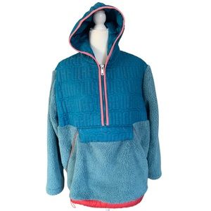 UGG IGGLY SHERPA HALF ZIP PULLOVER